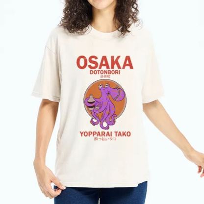 Magmoo Osaka Tako Washed T-Shirt
