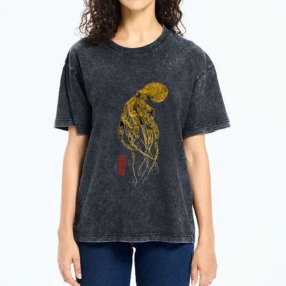 Magmoo Golden Octopus Washed T-Shirt