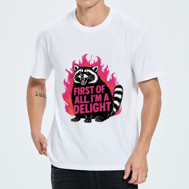 Magmoo Angry Raccoon Funny Classic T-Shirt