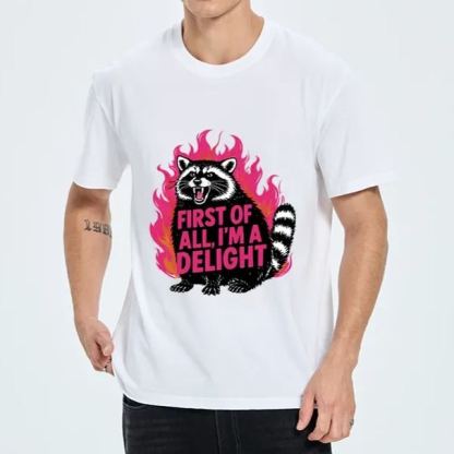 Magmoo Angry Raccoon Funny Classic T-Shirt