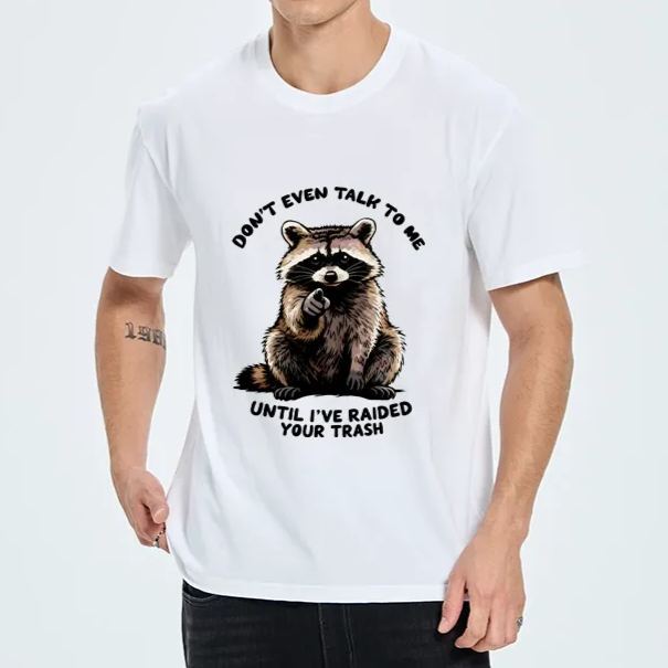 Magmoo Don't Talk To Me Raccoon Vibe Classic T-Shirt