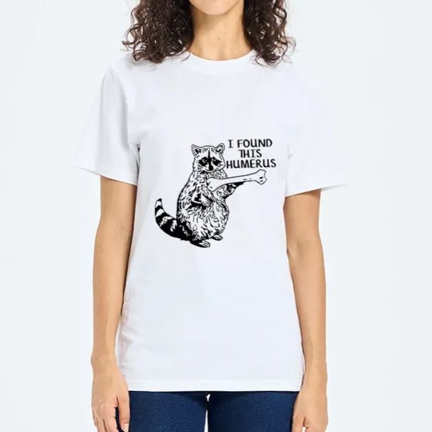 Magmoo Raccoon Found This Humerus Meme Classic T-Shirt