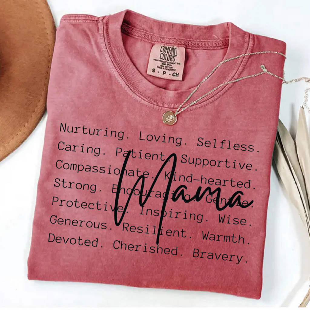 Personalized Mama T-shirt