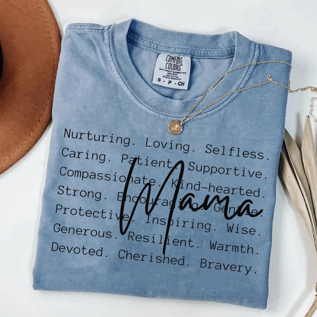Personalized Mama T-shirt