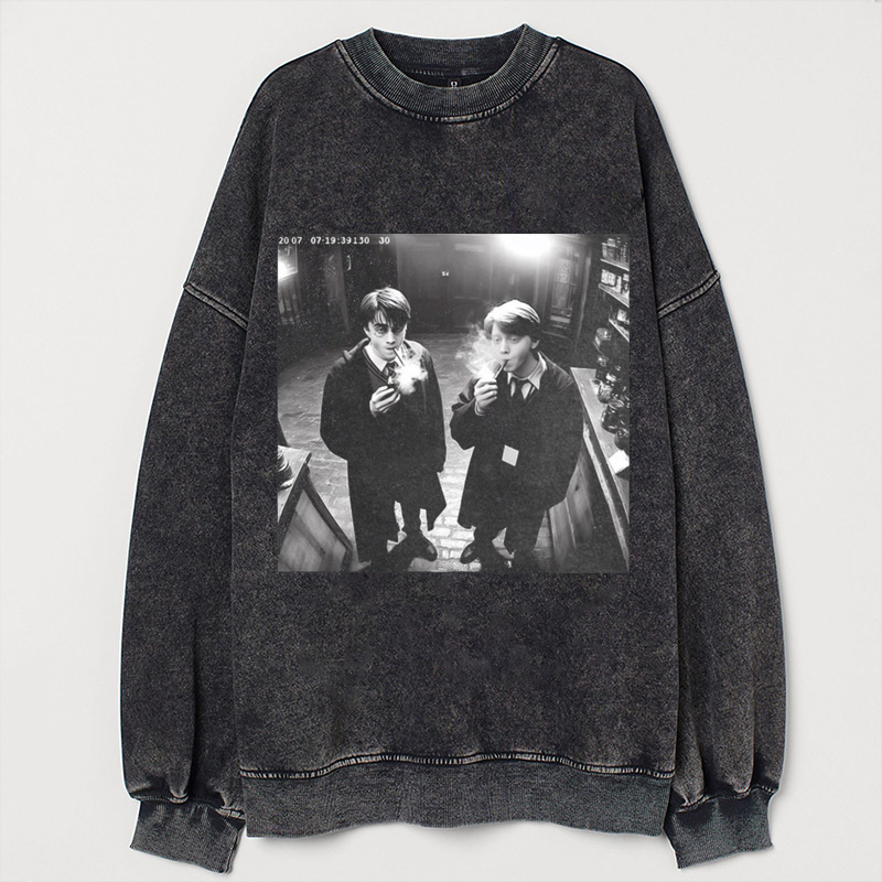 Retro Fantasy Movies Sweatshirt-Magmoo