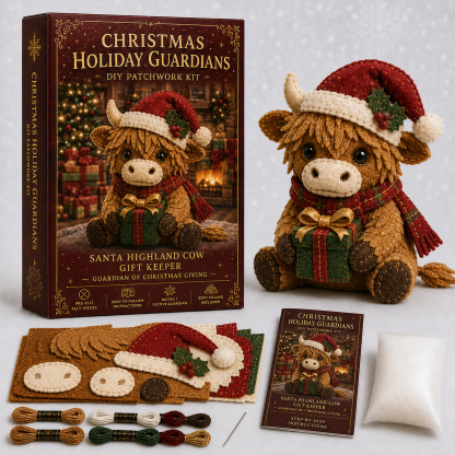 Christmas Holiday Guardians™ DIY Felt Patchwork Kit