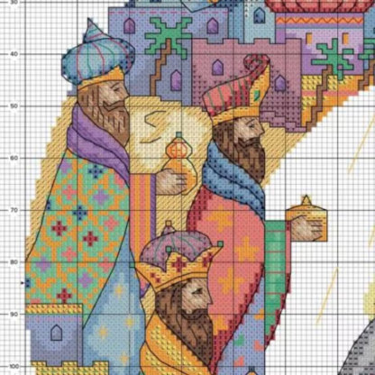 Nativity Scene Cross Stitch Kit