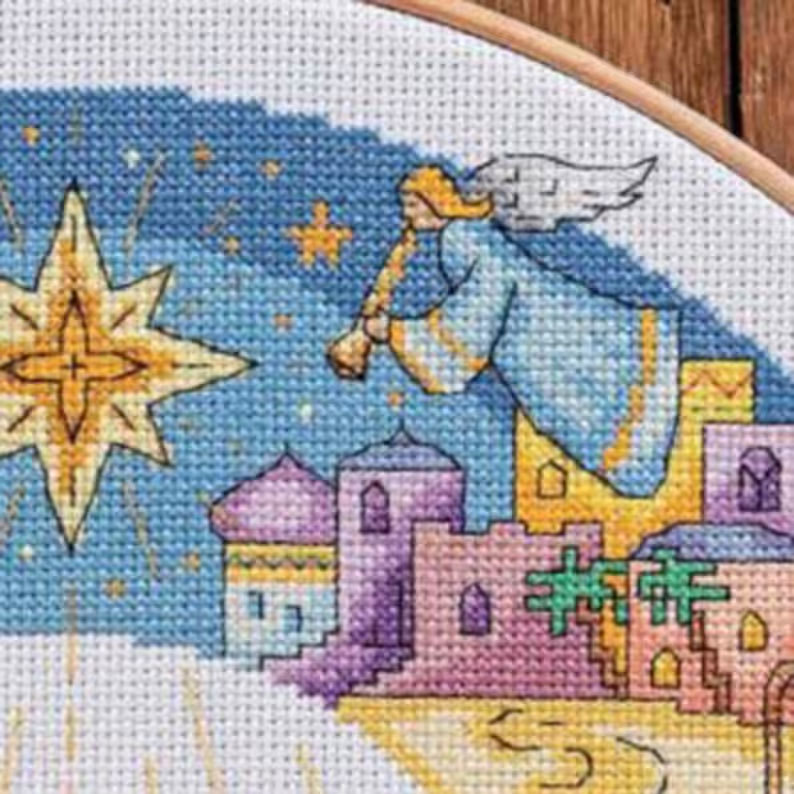 Nativity Scene Cross Stitch Kit