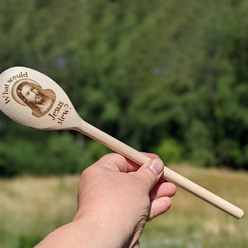 Funny Wooden Spoon