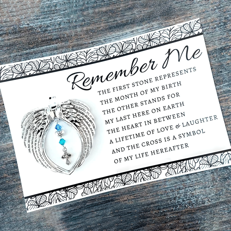 Remember Me Charm - Memorial Gift