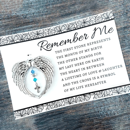 Remember Me Charm - Memorial Gift