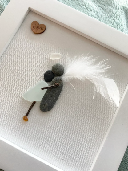 Sea Glass Art Sympathy Gift