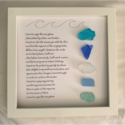 🌊Sea Glass Poem