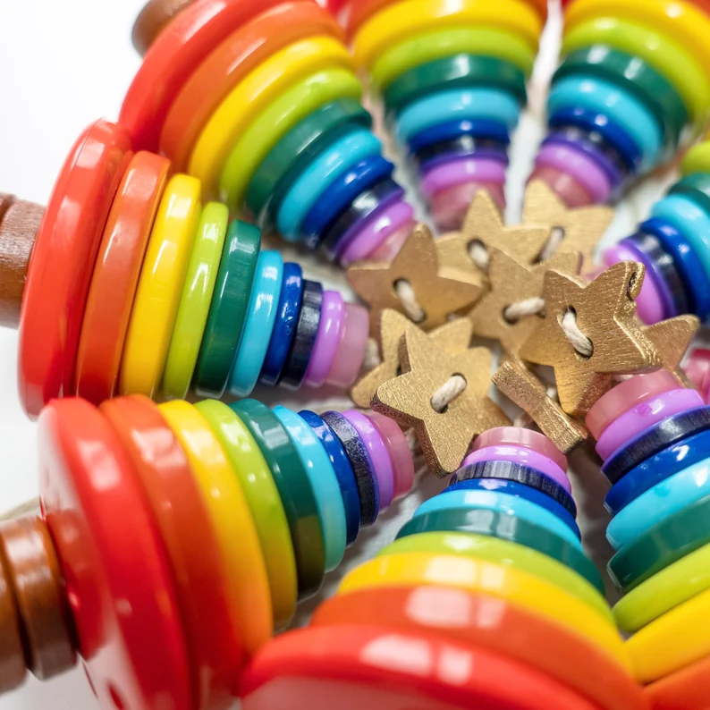 Make Your Own Button Christmas Tree Kit