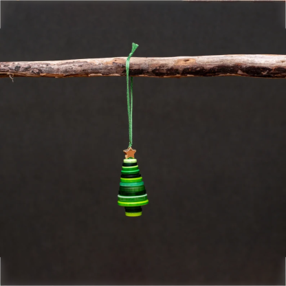 Make Your Own Button Christmas Tree Kit