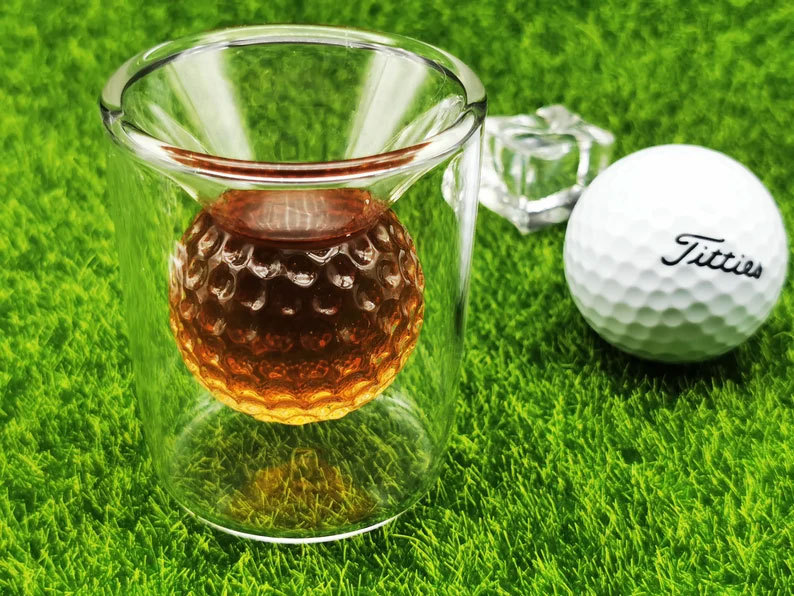 Golf Ball Whiskey Glasses