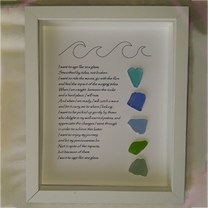 🌊Sea Glass Poem