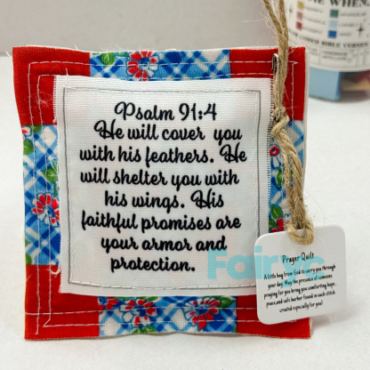 Prayer Quilt with cross inside[finished goods]