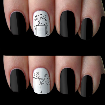 Funny Nail Decals