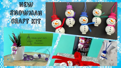 Make Your Own Button Christmas Tree Kit