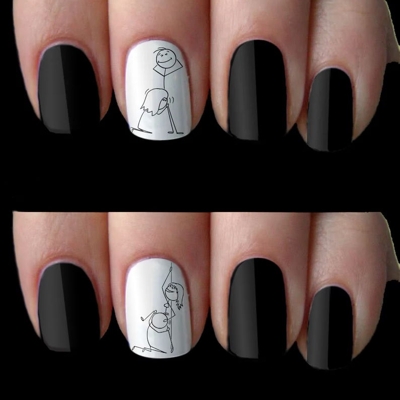 Funny Nail Decals