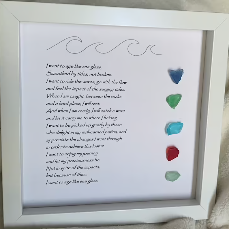🌊Sea Glass Poem