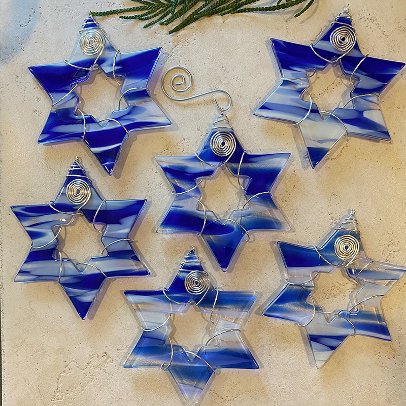 2023 Glass Star of David