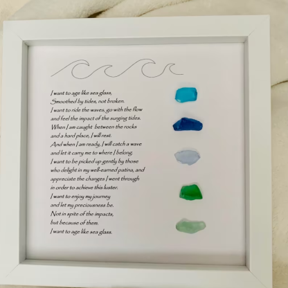 🌊Sea Glass Poem