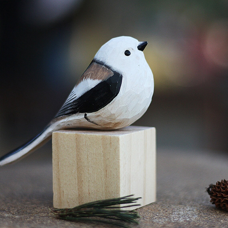 Bird wood carving ornaments