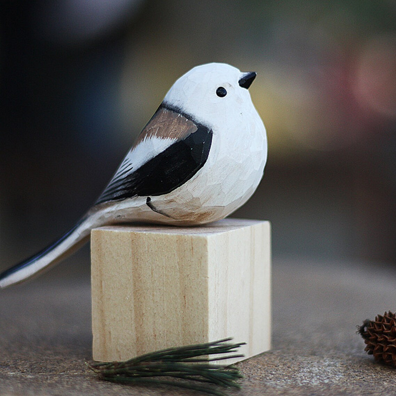 Bird wood carving ornaments