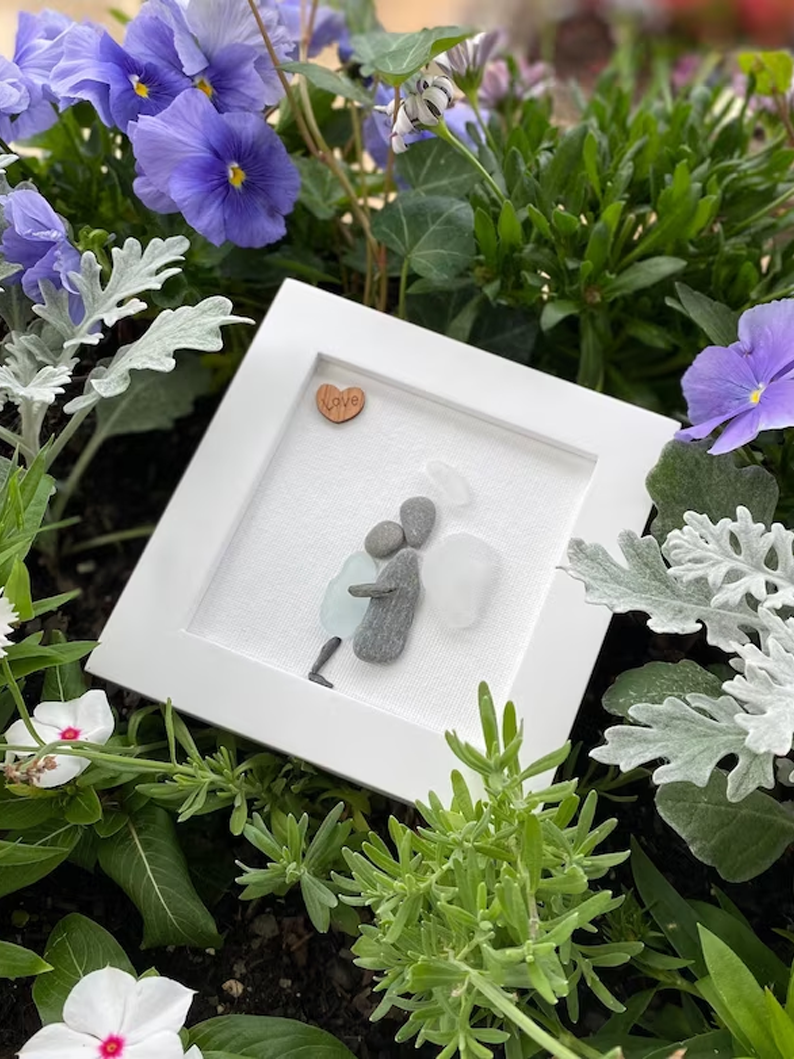 Sea Glass Art Sympathy Gift