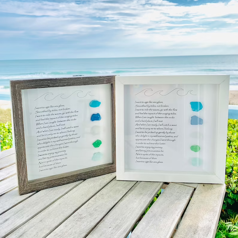 🌊Sea Glass Poem