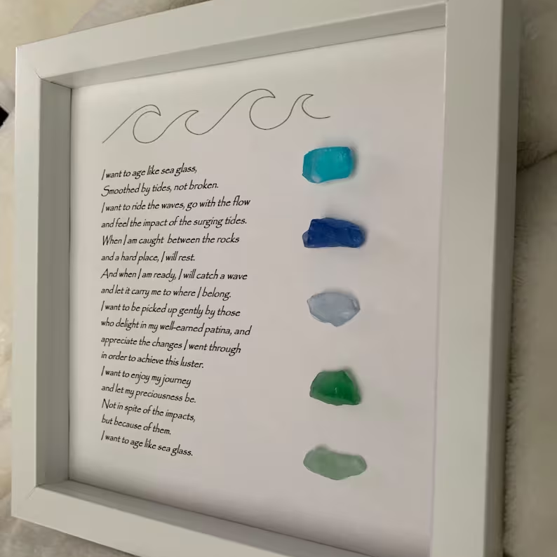 🌊Sea Glass Poem