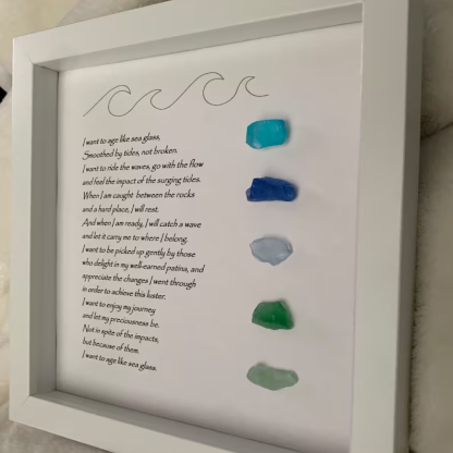 🌊Sea Glass Poem