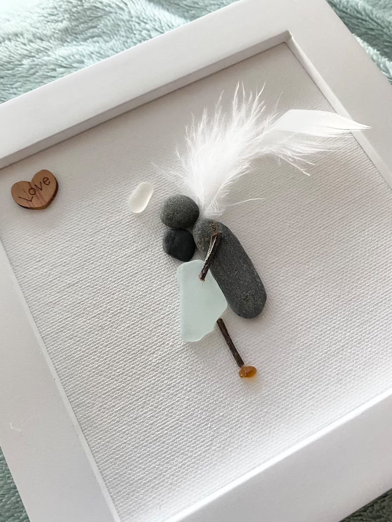 Sea Glass Art Sympathy Gift