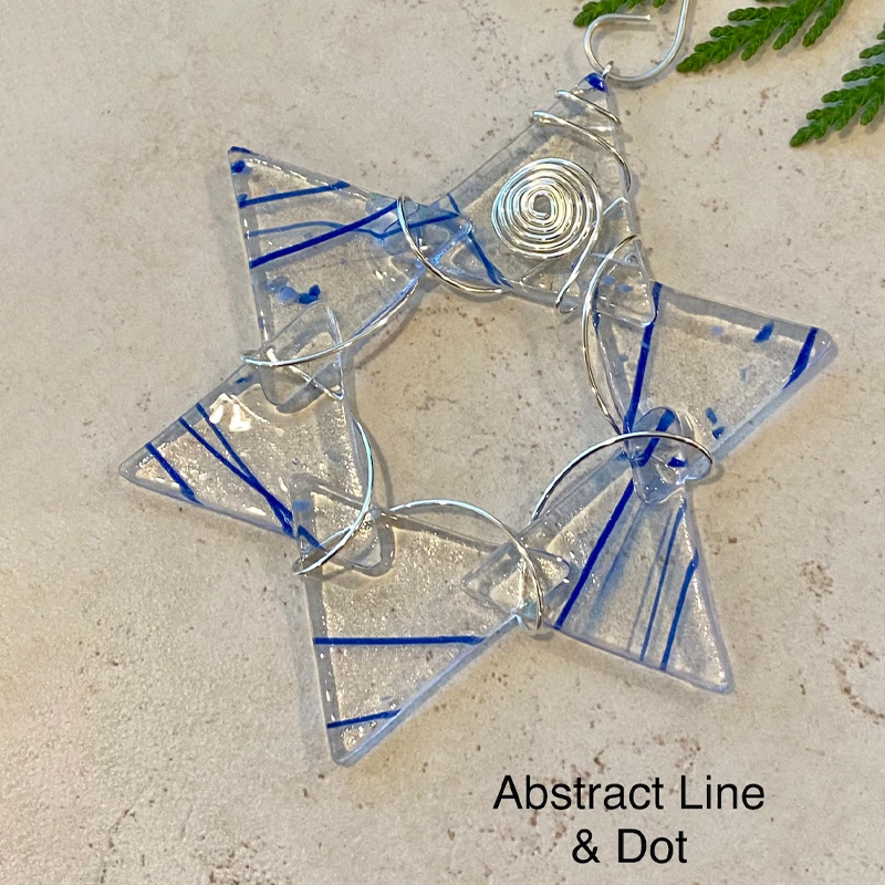 2023 Glass Star of David