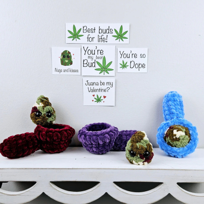 Adopt a Weed Nugget Plushie