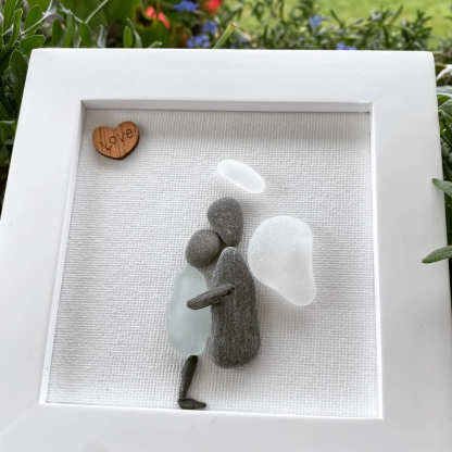 Sea Glass Art Sympathy Gift