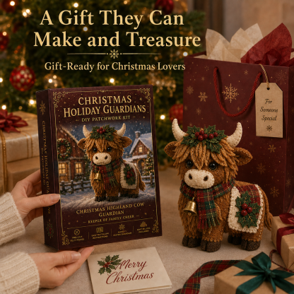 Christmas Holiday Guardians™ DIY Felt Patchwork Kit