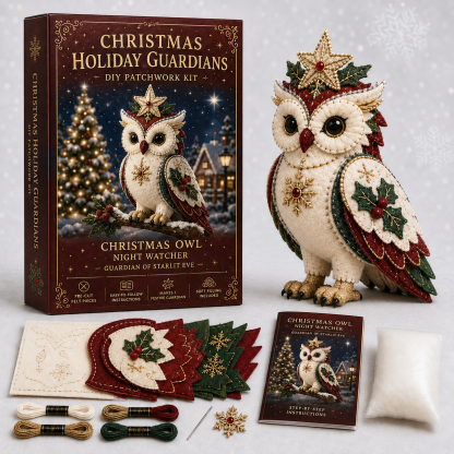 Christmas Holiday Guardians™ DIY Felt Patchwork Kit