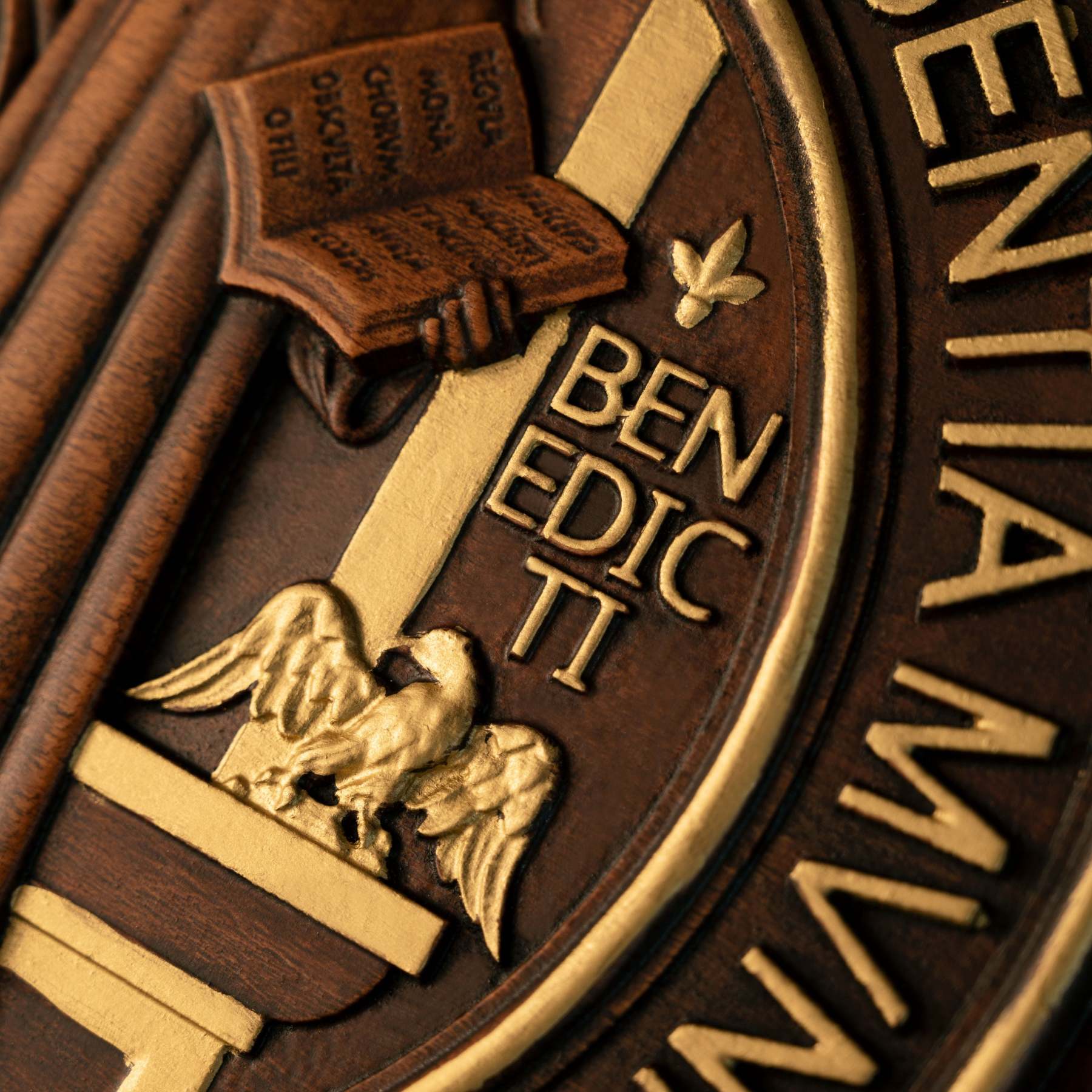 St. Benedict's Exorcism Medal Christian Exorcism Plaque