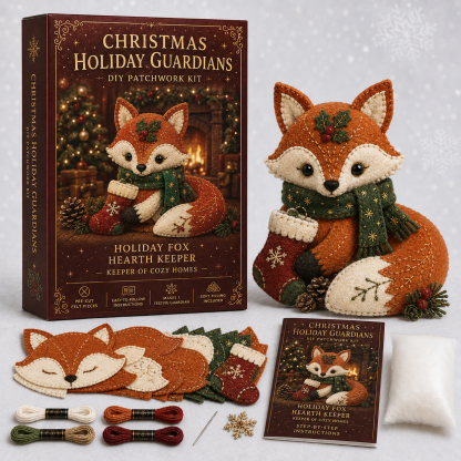 Christmas Holiday Guardians™ DIY Felt Patchwork Kit