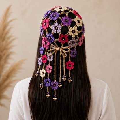 🔥49% Off Last Day -🌻 Knitted Flower Hollow-Out Baseball Cap