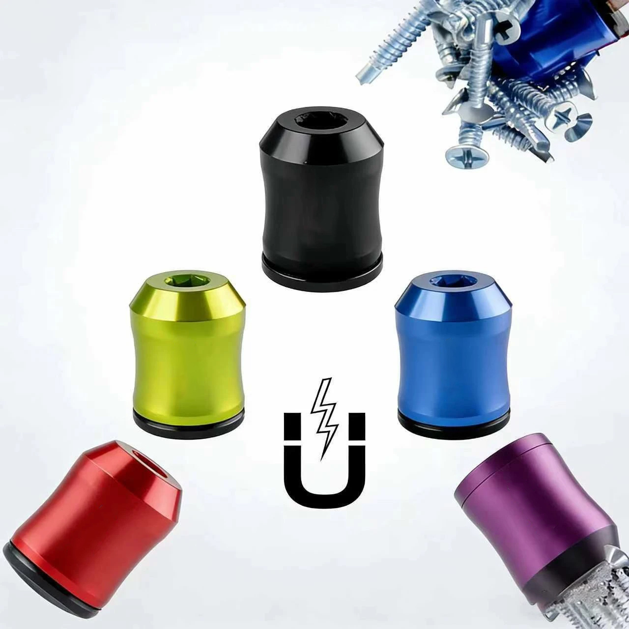 🔧Strong Magnetic Screw Ring - Never Drop Another Screw Again✨