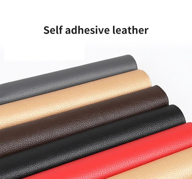Self-Adhesive Leather Refinisher 🛋🛋 ✓Leather Repair Patch ✓Strong Paste  ✓Large Size Cuttable ✓Apply To All  leather, By Delicatests Store
