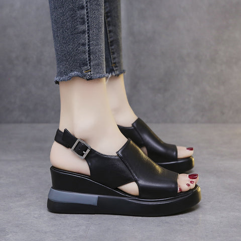 Stylish Medium Heel Sandals that Hide Bunions