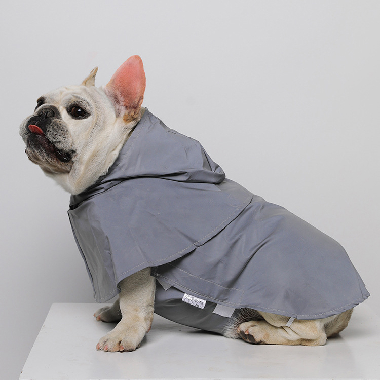 Reflective All-weather Waterproof Space Coat Dog Rain Coat