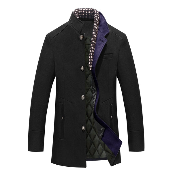 Business Wool Fashion Scarf Coat