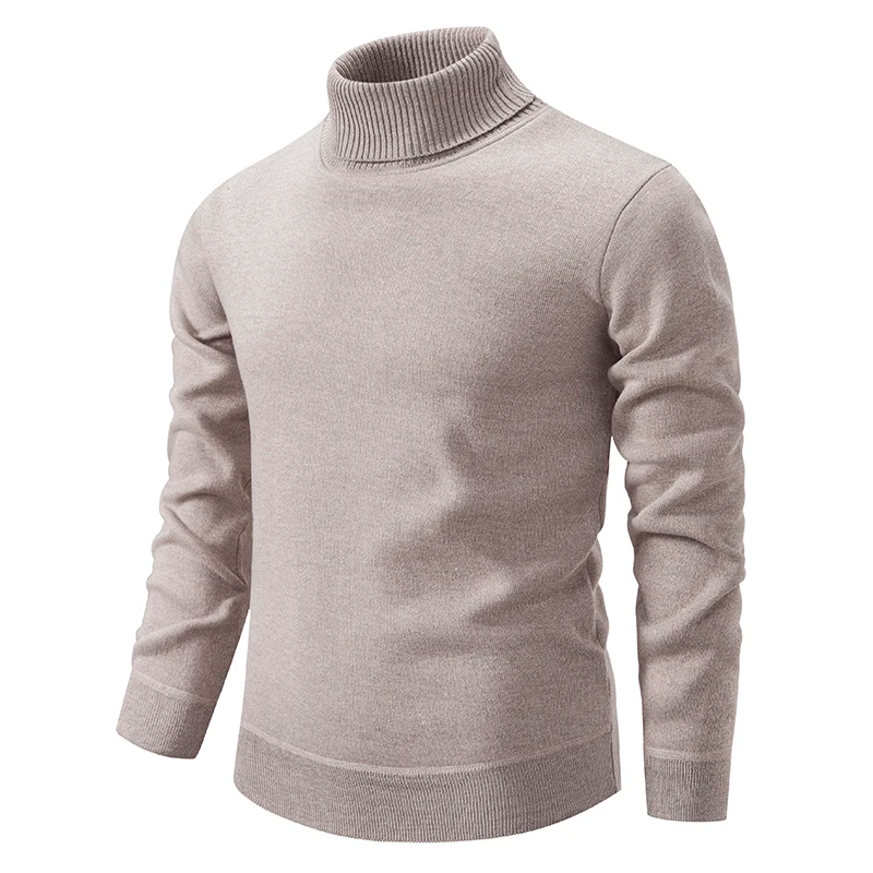 Men's Soft Wool Turtleneck