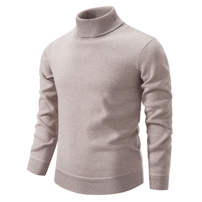 Men's Soft Wool Turtleneck